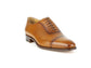 Leather Oxford punch holed